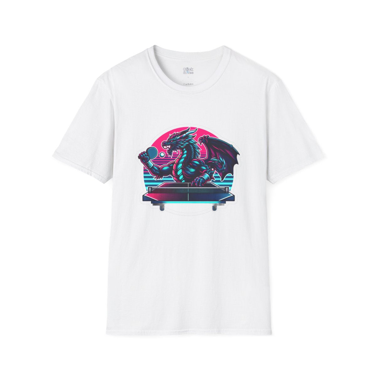 SynthwaveDragon Tee Image 6