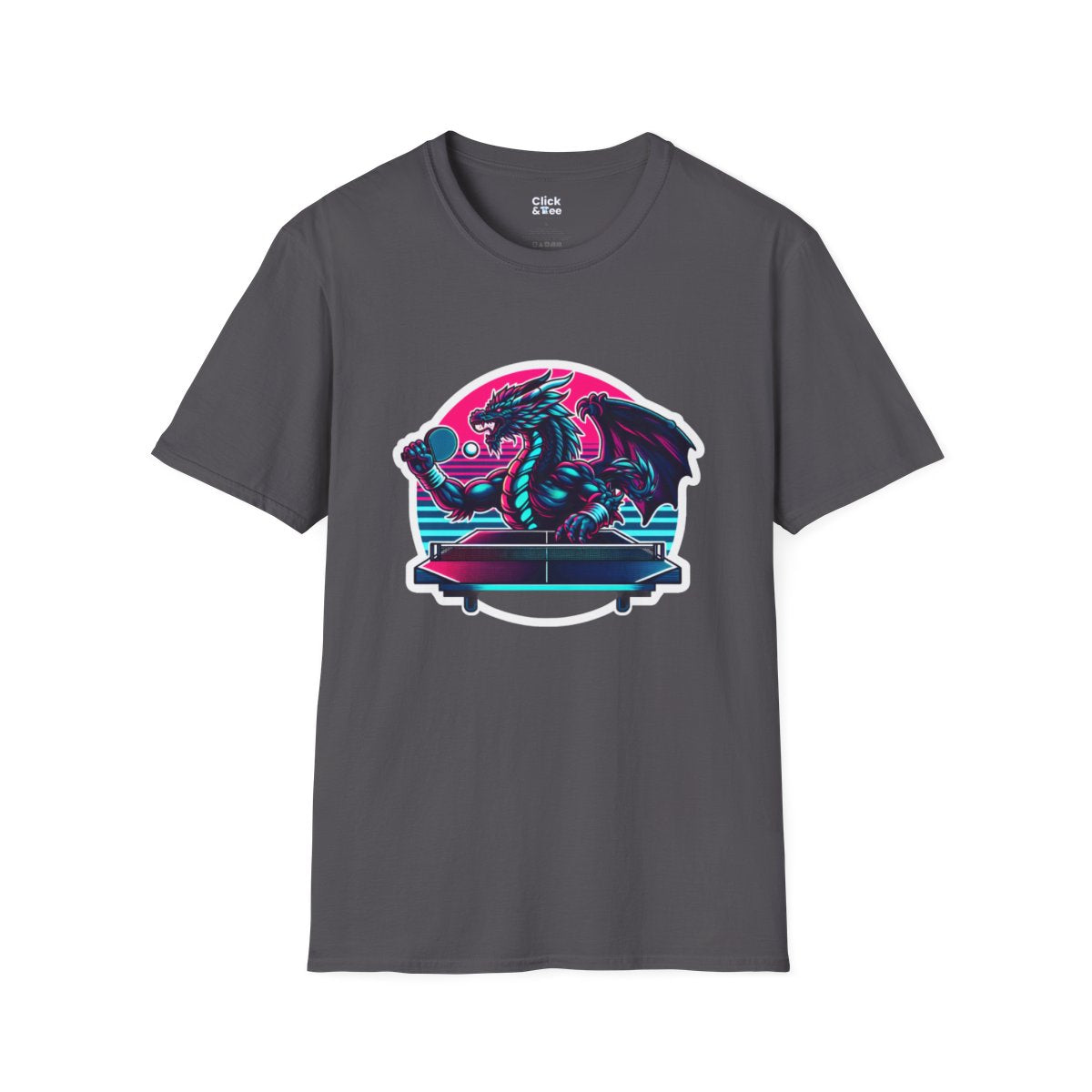 SynthwaveDragon Unique T-Shirt Image 16