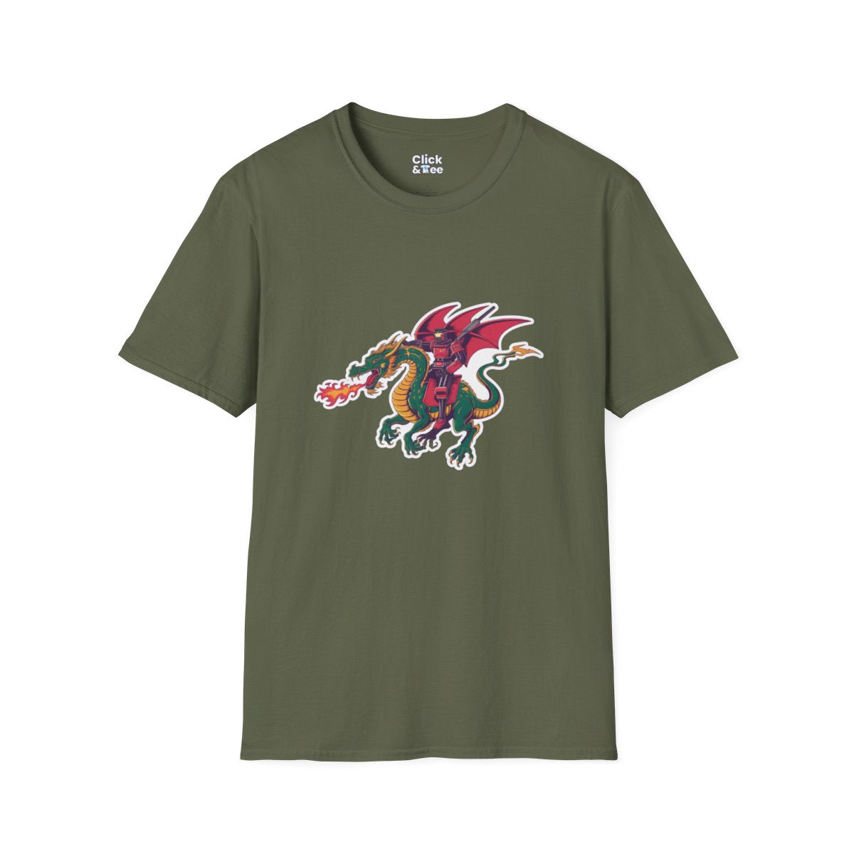 SynthwaveRobot Rebel Unique T-Shirt Image 11