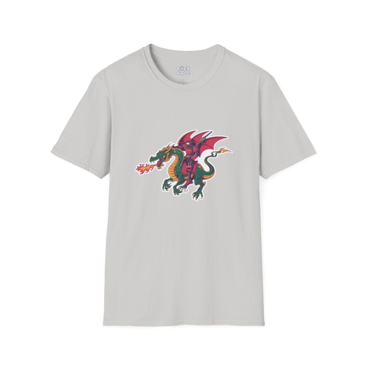 SynthwaveRobot Rebel Unique T-Shirt Image 5