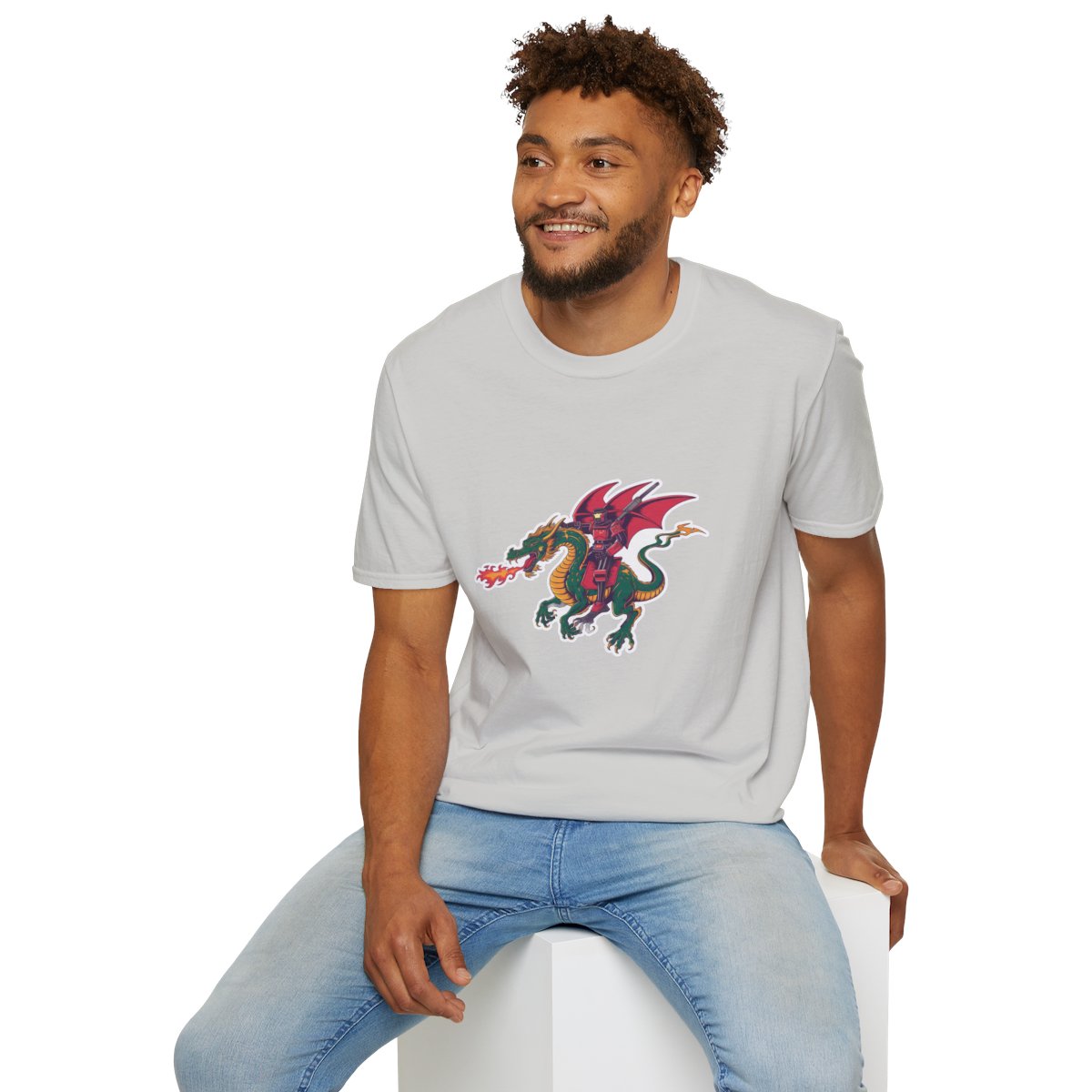 SynthwaveRobot Rebel Unique T-Shirt Image 7