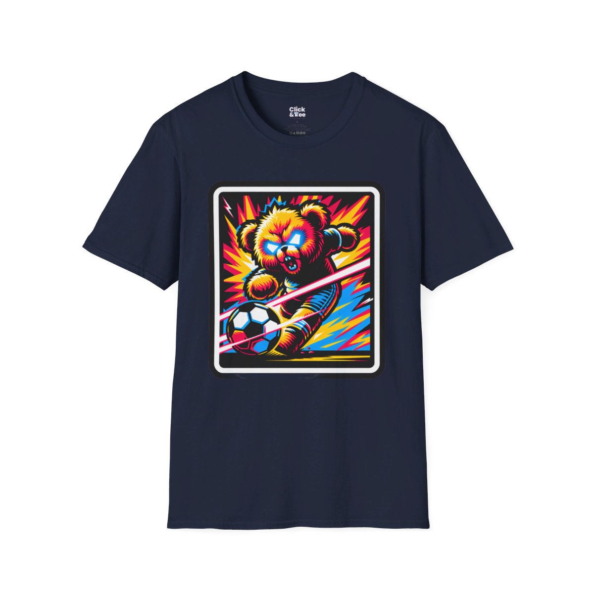 SynthwaveTeddy Bear Unique T-Shirt Image 18