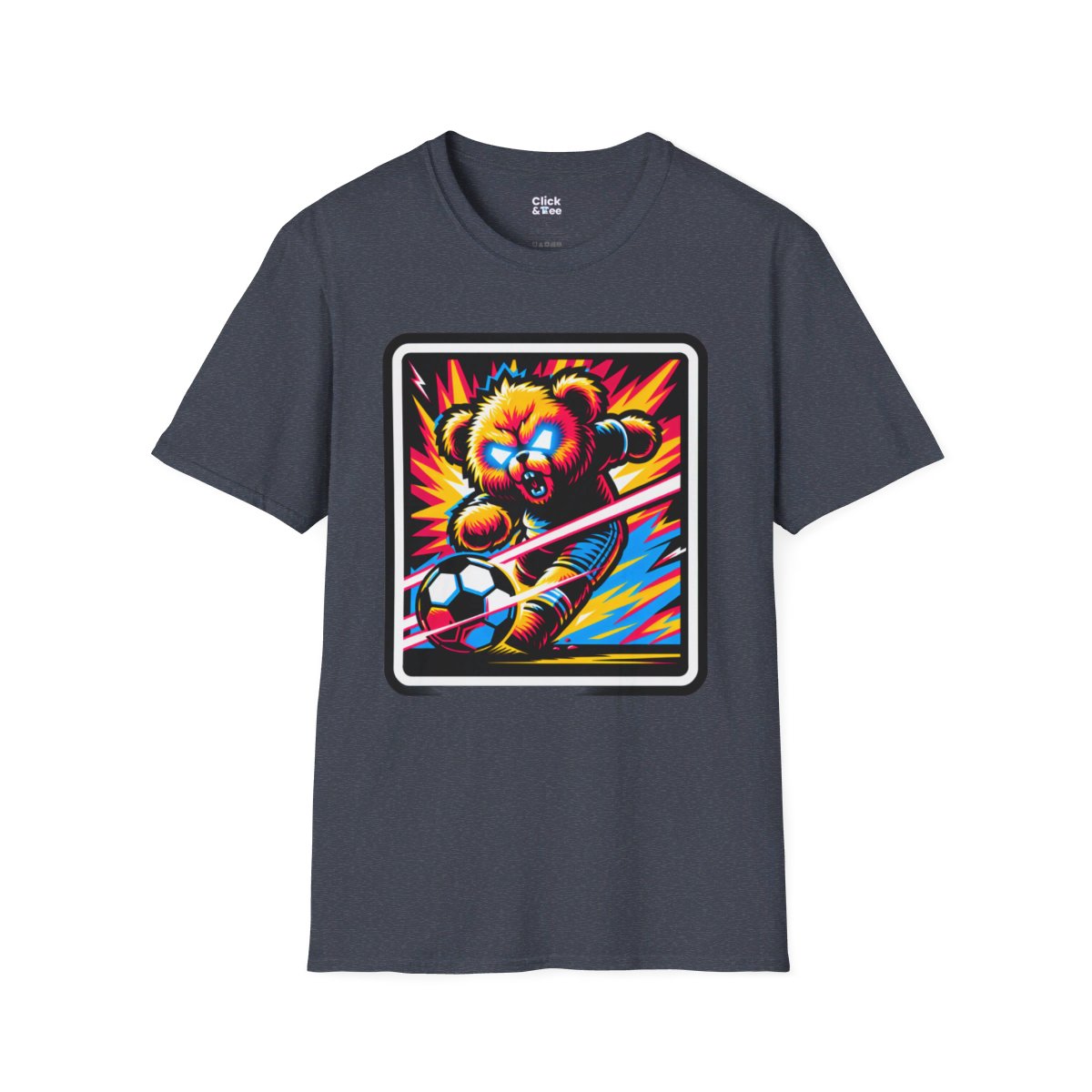 SynthwaveTeddy Bear Unique T-Shirt Image 19