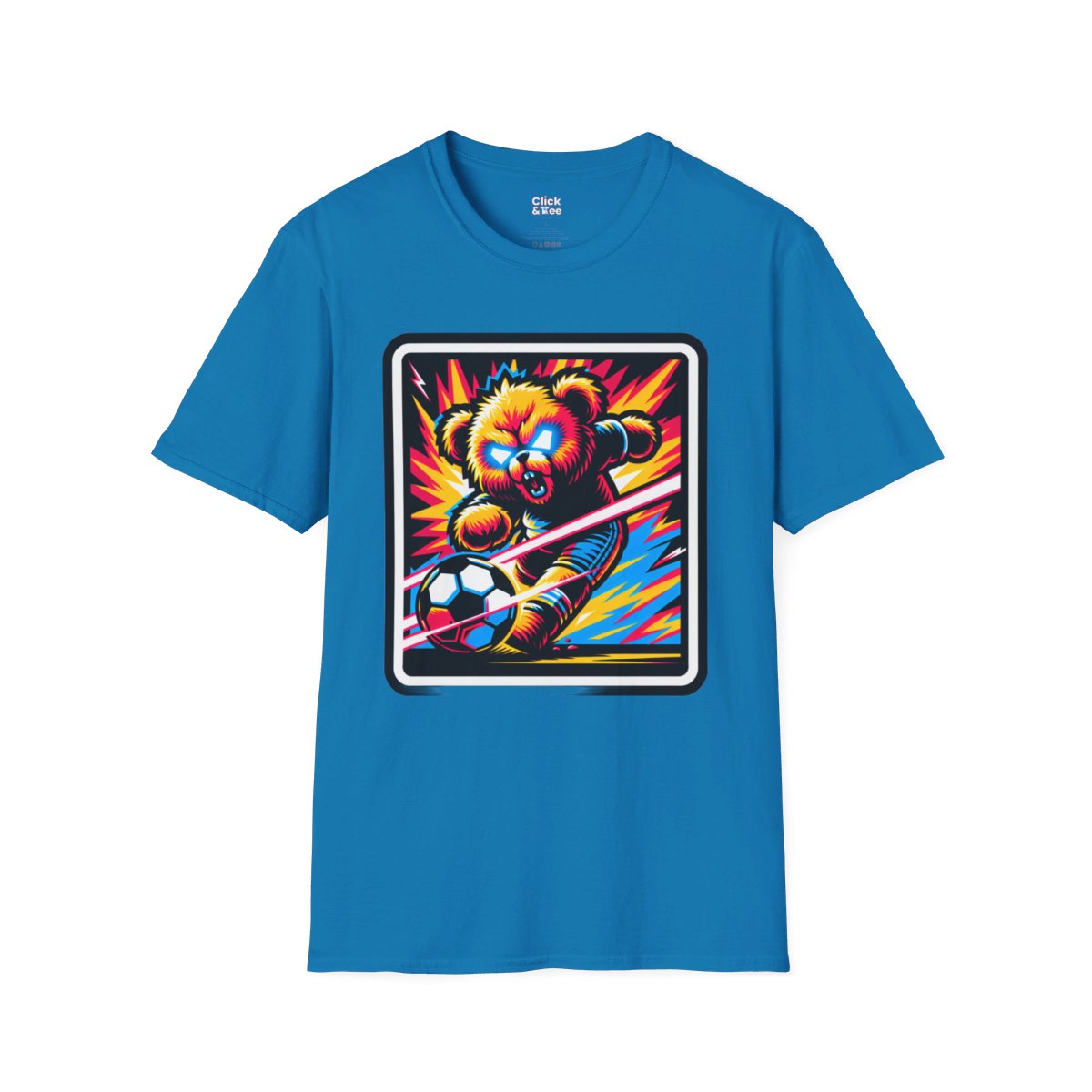 SynthwaveTeddy Bear Unique T-Shirt Image 15