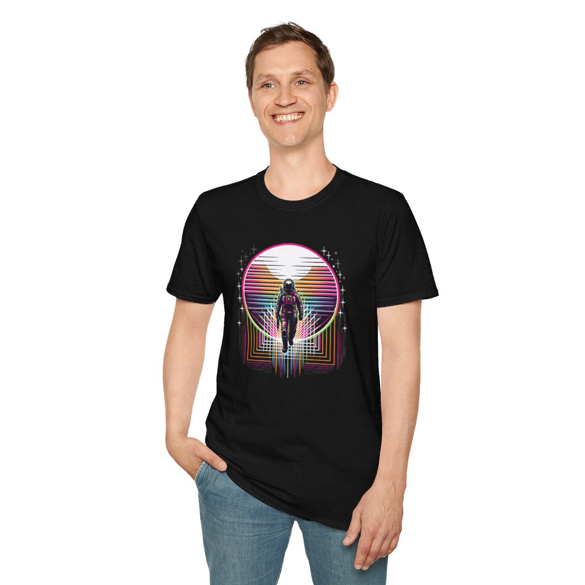 SynthwaveJungle Scout Unique T-Shirt Image 4