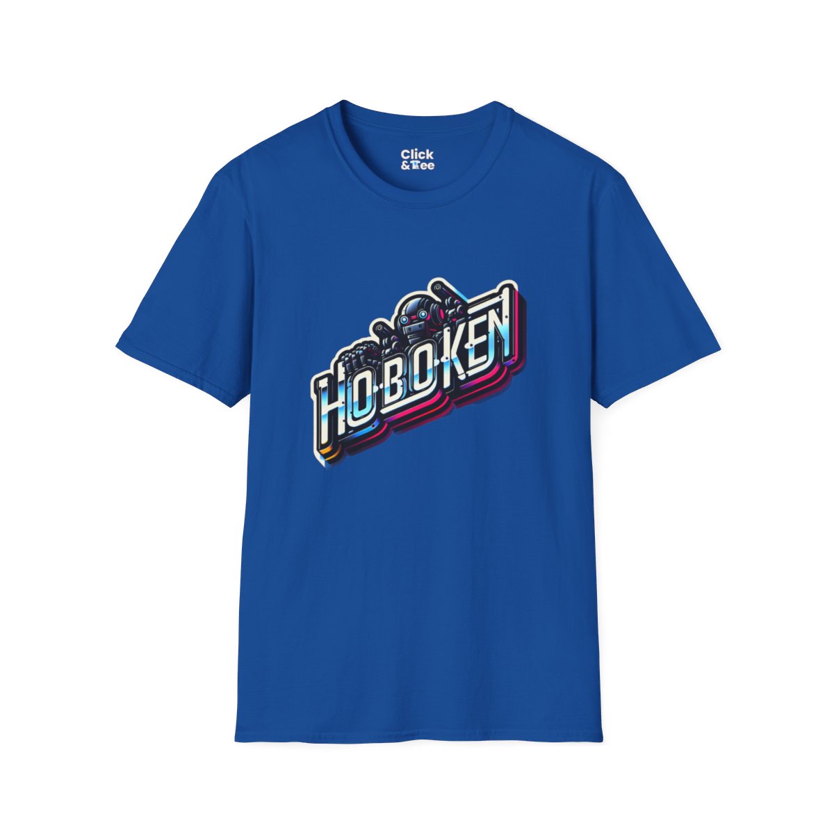 SynthwaveBubble Letters Unique T-Shirt Image 17