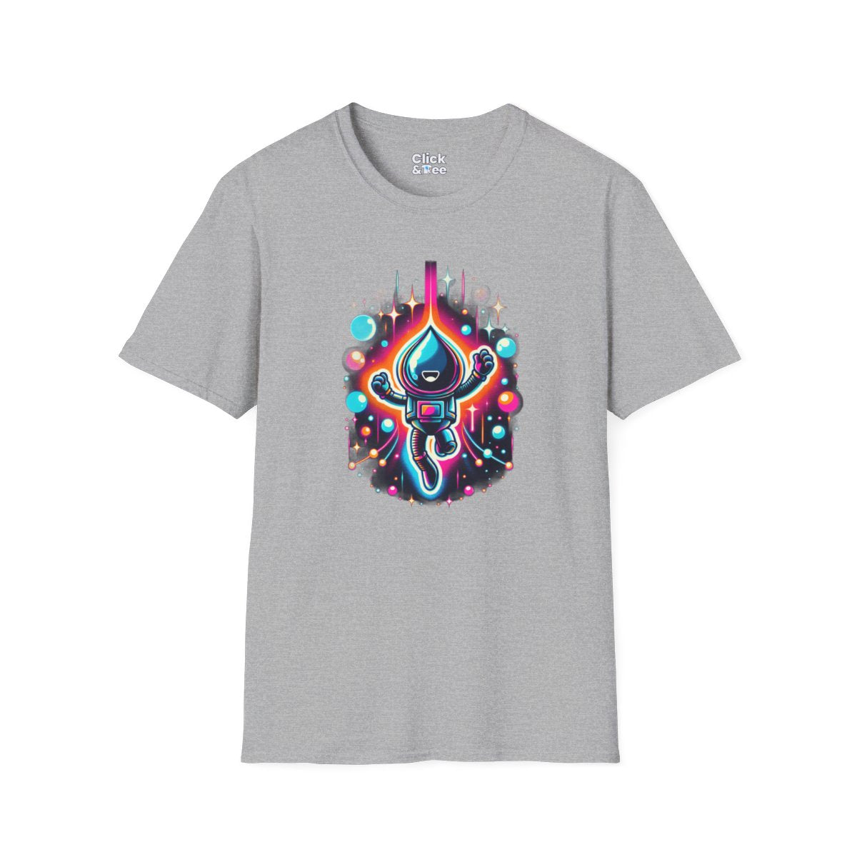 SynthwaveSpace pioneer Unique T-Shirt Image 2