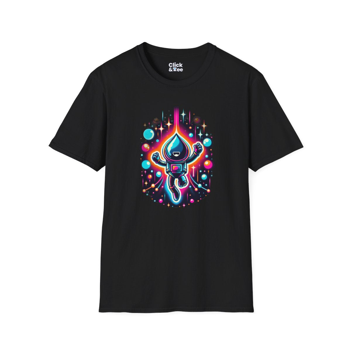 SynthwaveSpace pioneer Unique T-Shirt Image 3