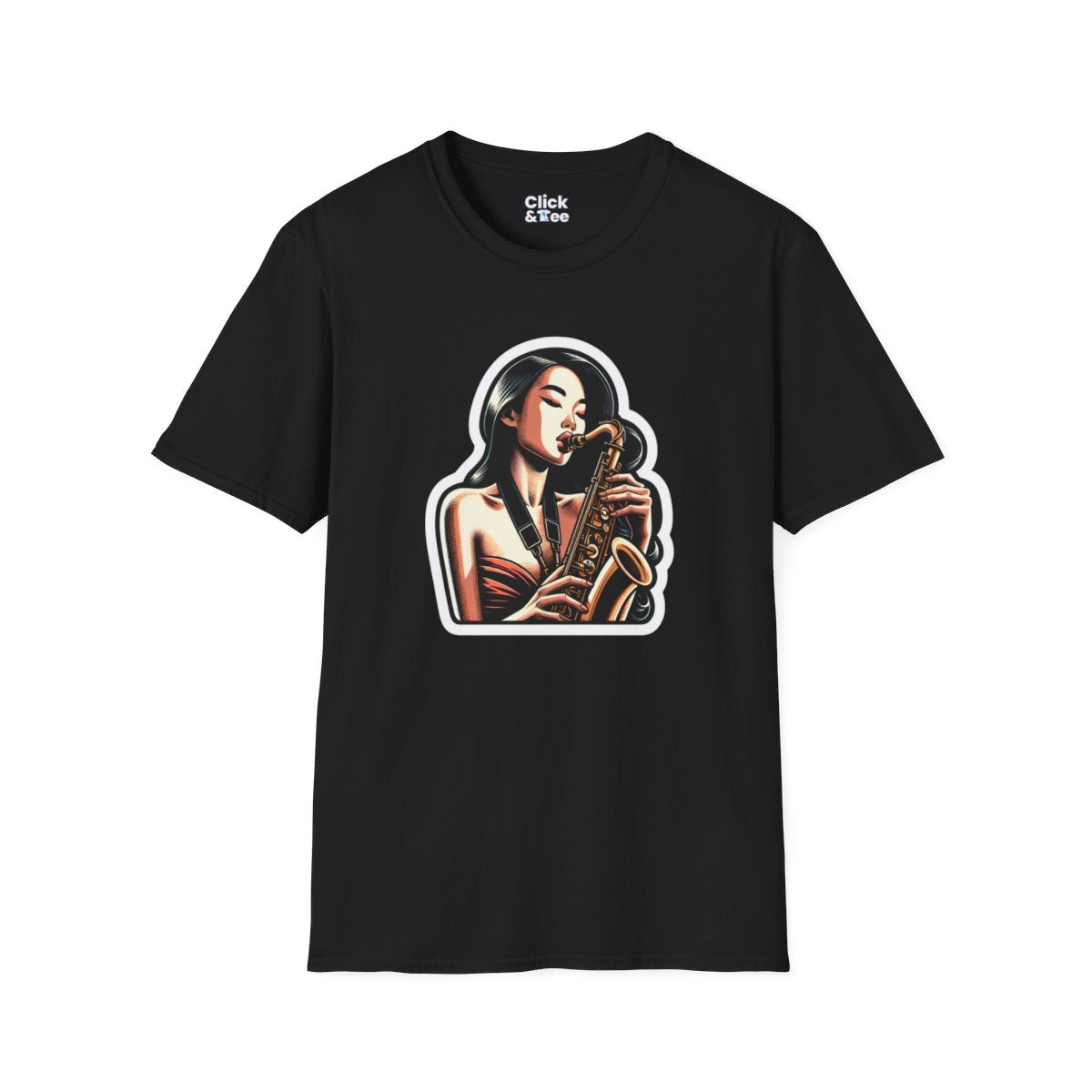 VintageConfident Woman Unique T-Shirt Image 3