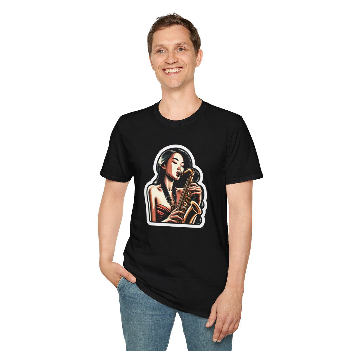VintageConfident Woman Unique T-Shirt Image 4