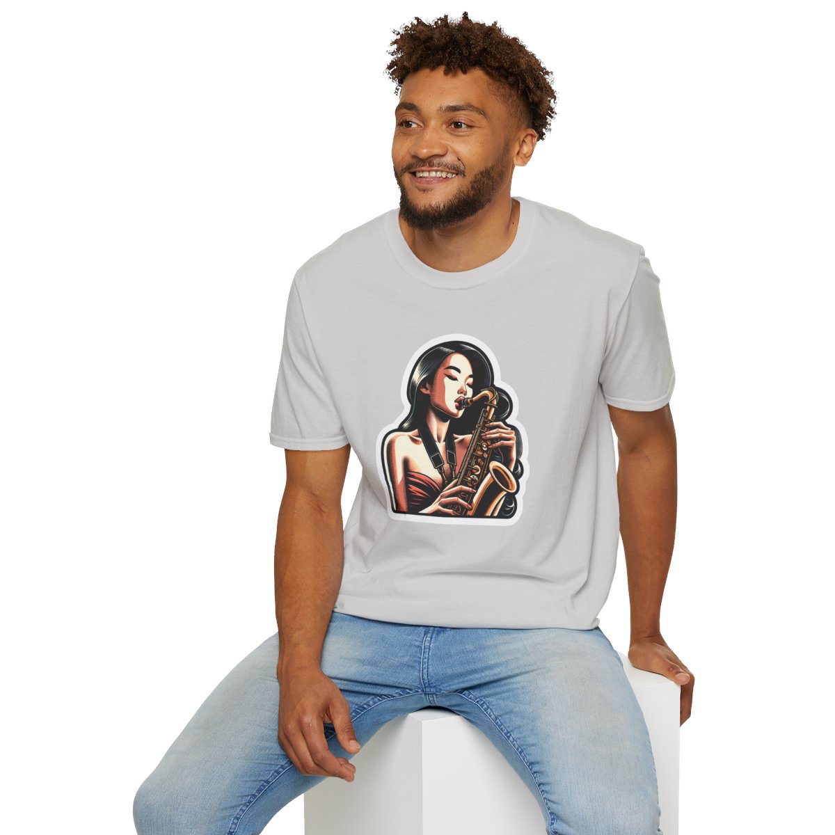 VintageConfident Woman Unique T-Shirt Image 7
