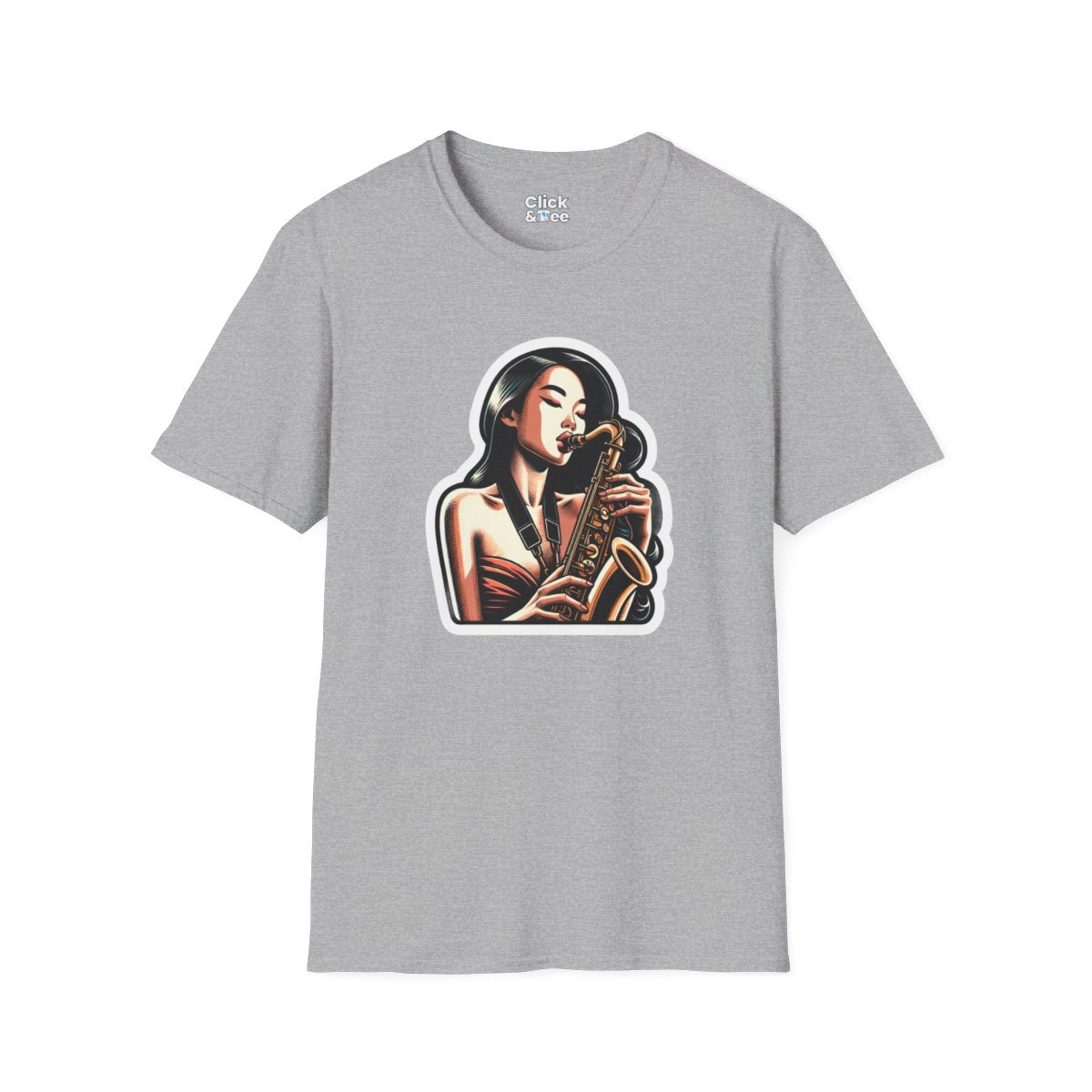 VintageConfident Woman Unique T-Shirt Image 2