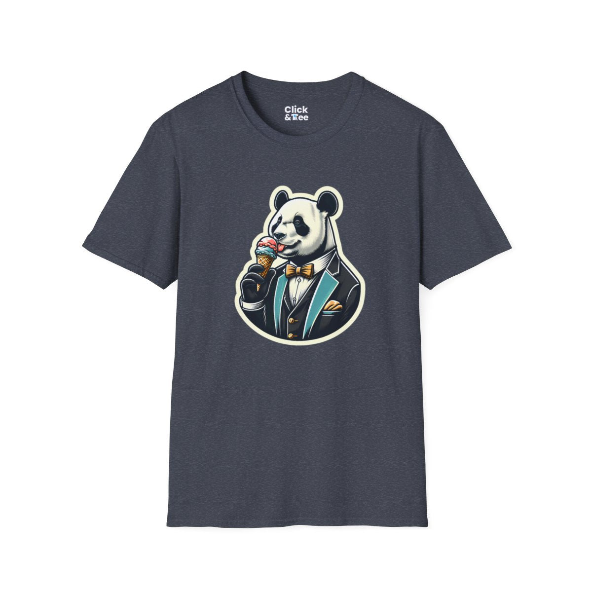 VintagePanda in a Suit Unique T-Shirt Image 19