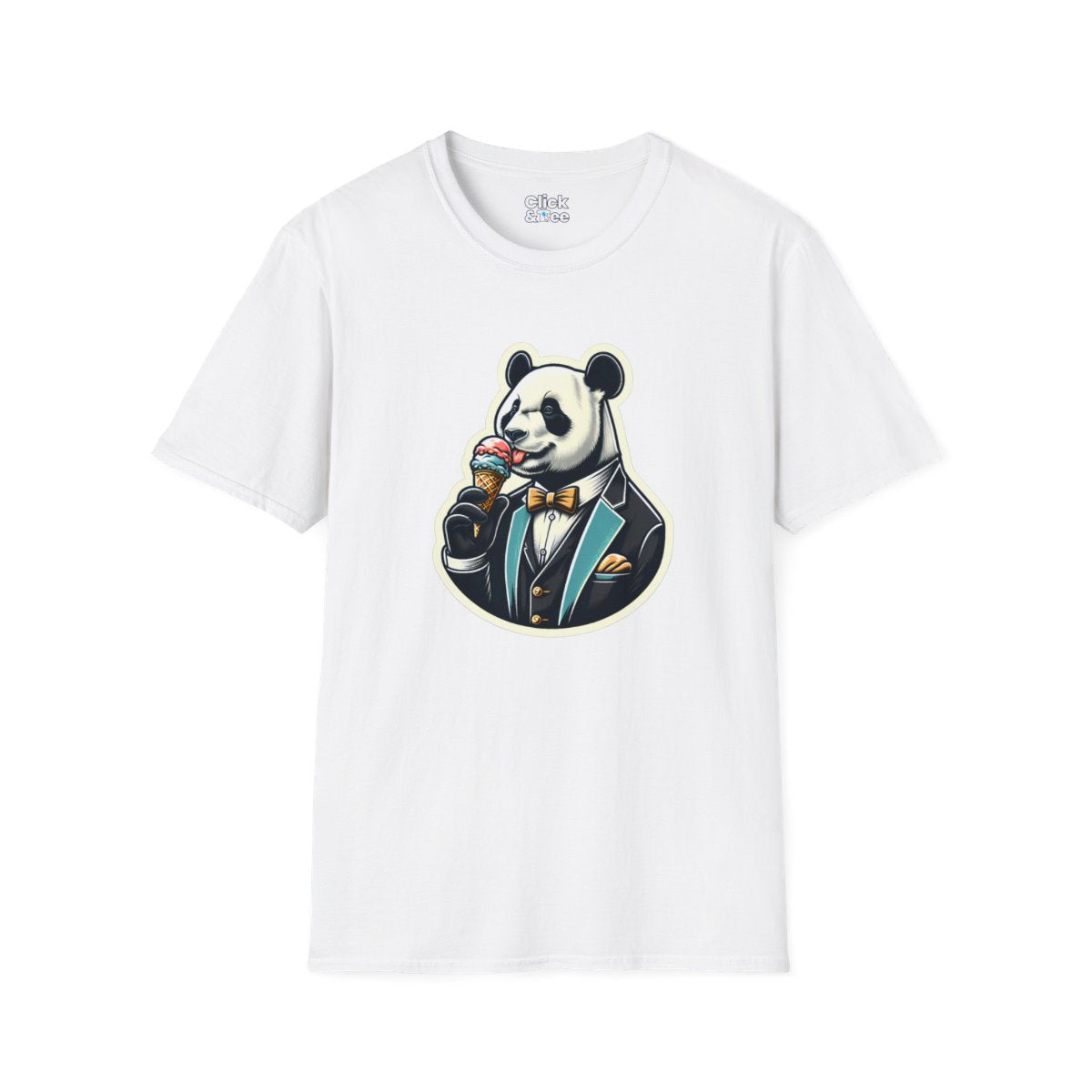 VintagePanda in a Suit Tee Image 6