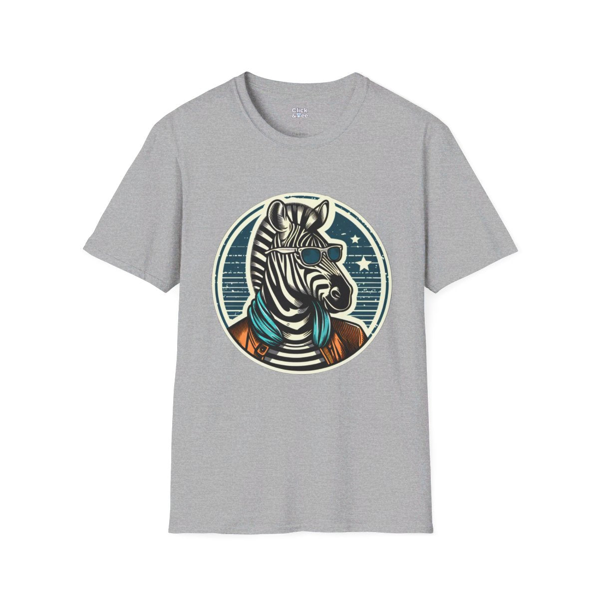 VintageZebra Unique T-Shirt Image 2