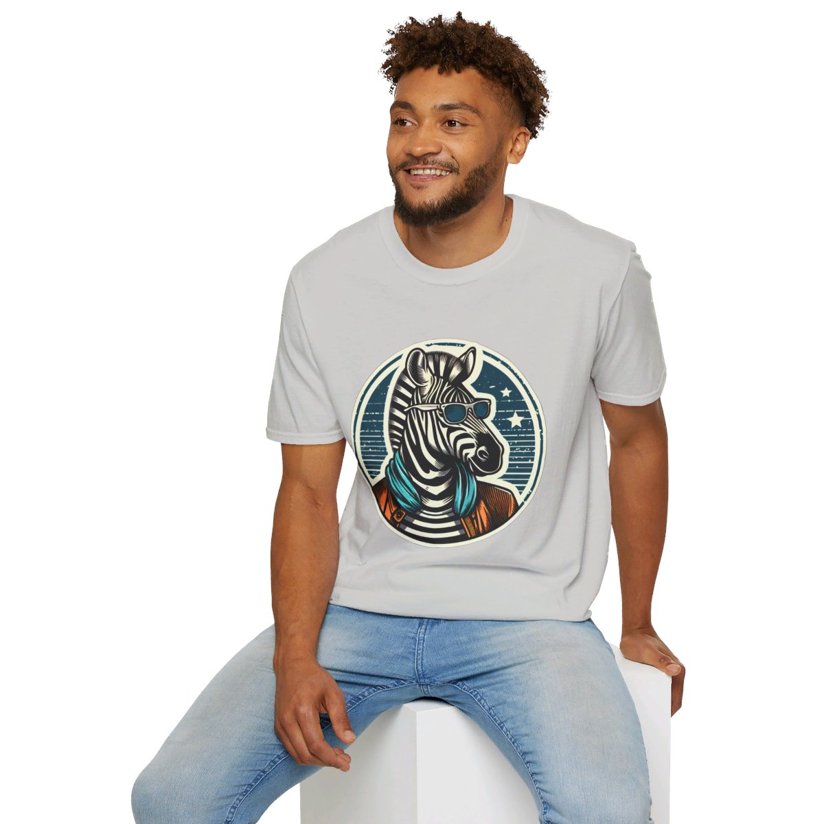 VintageZebra Unique T-Shirt Image 7