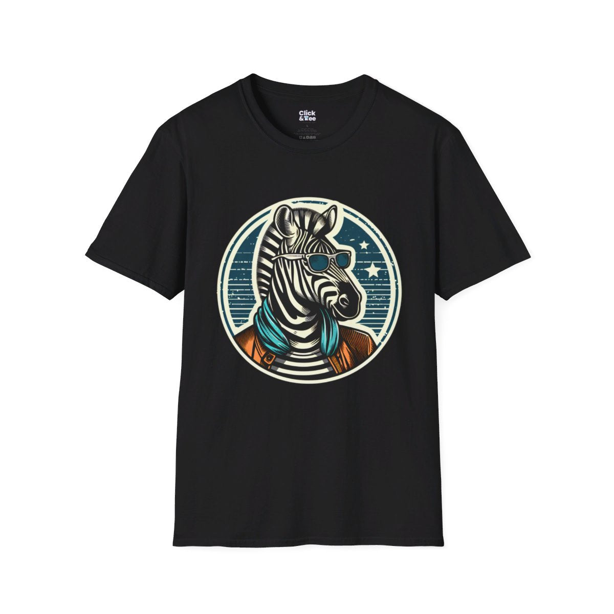 VintageZebra Unique T-Shirt Image 3