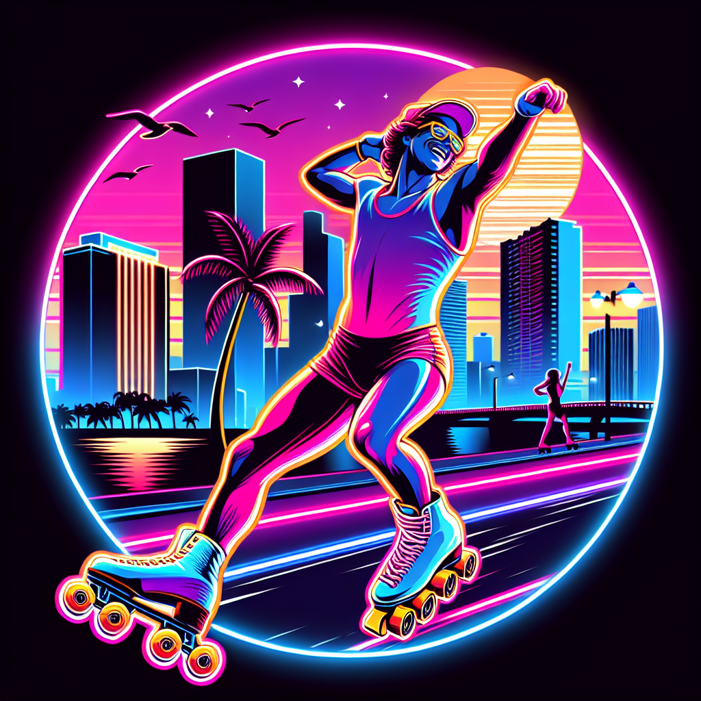80s Neon Style T-Shirts | 1980s Retro T-Shirt Styles