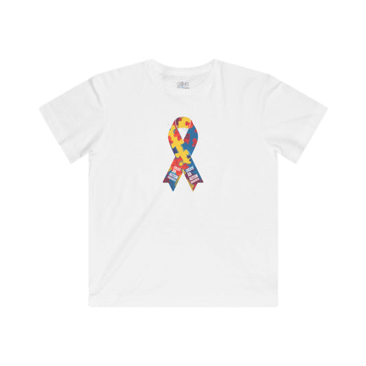 Kids Digital Art T-Shirt - Autism  Character Description  - Digital Art Style T-Shirt