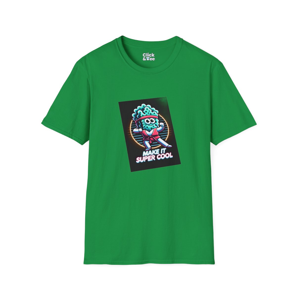 80s NeonSpongebob Unique T-Shirt Image 12
