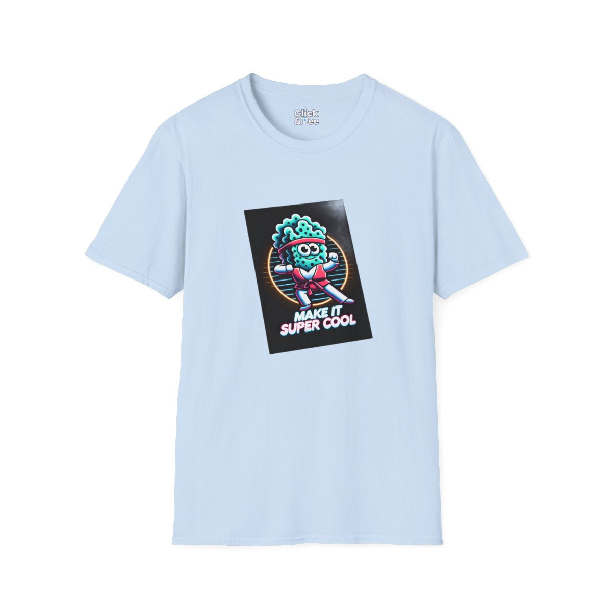 80s NeonSpongebob Unique T-Shirt Image 14
