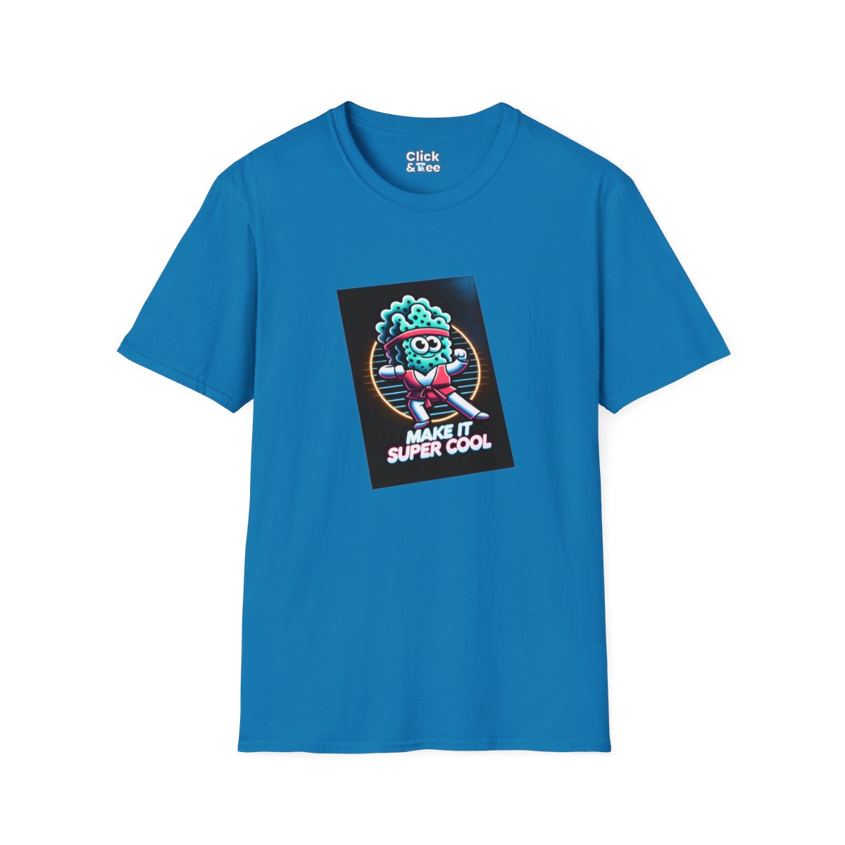 80s NeonSpongebob Unique T-Shirt Image 15