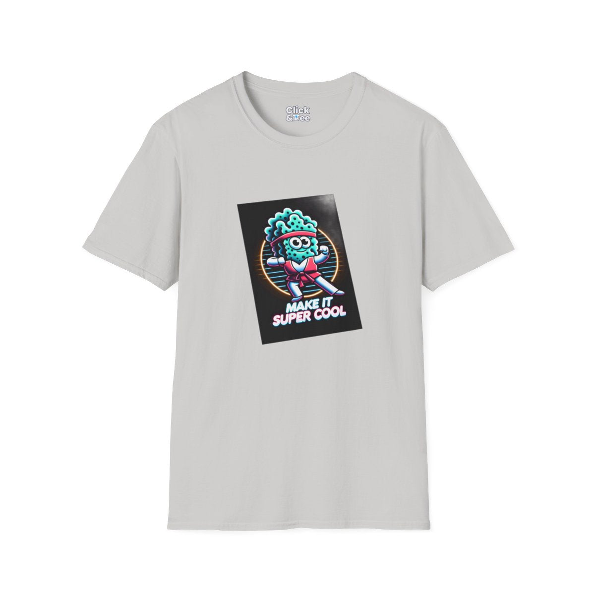80s NeonSpongebob Unique T-Shirt  Image 5