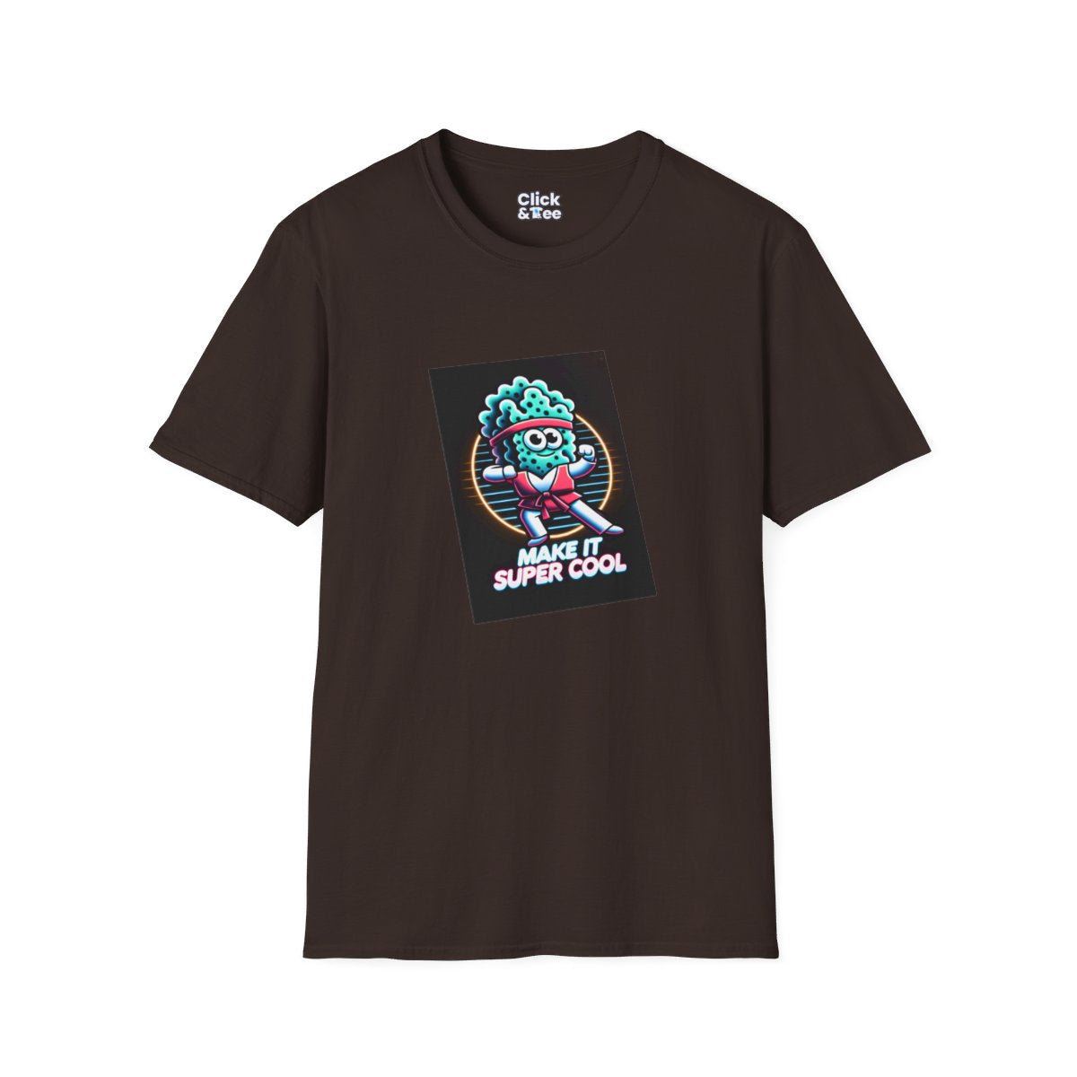 80s NeonSpongebob Unique T-Shirt Image 10