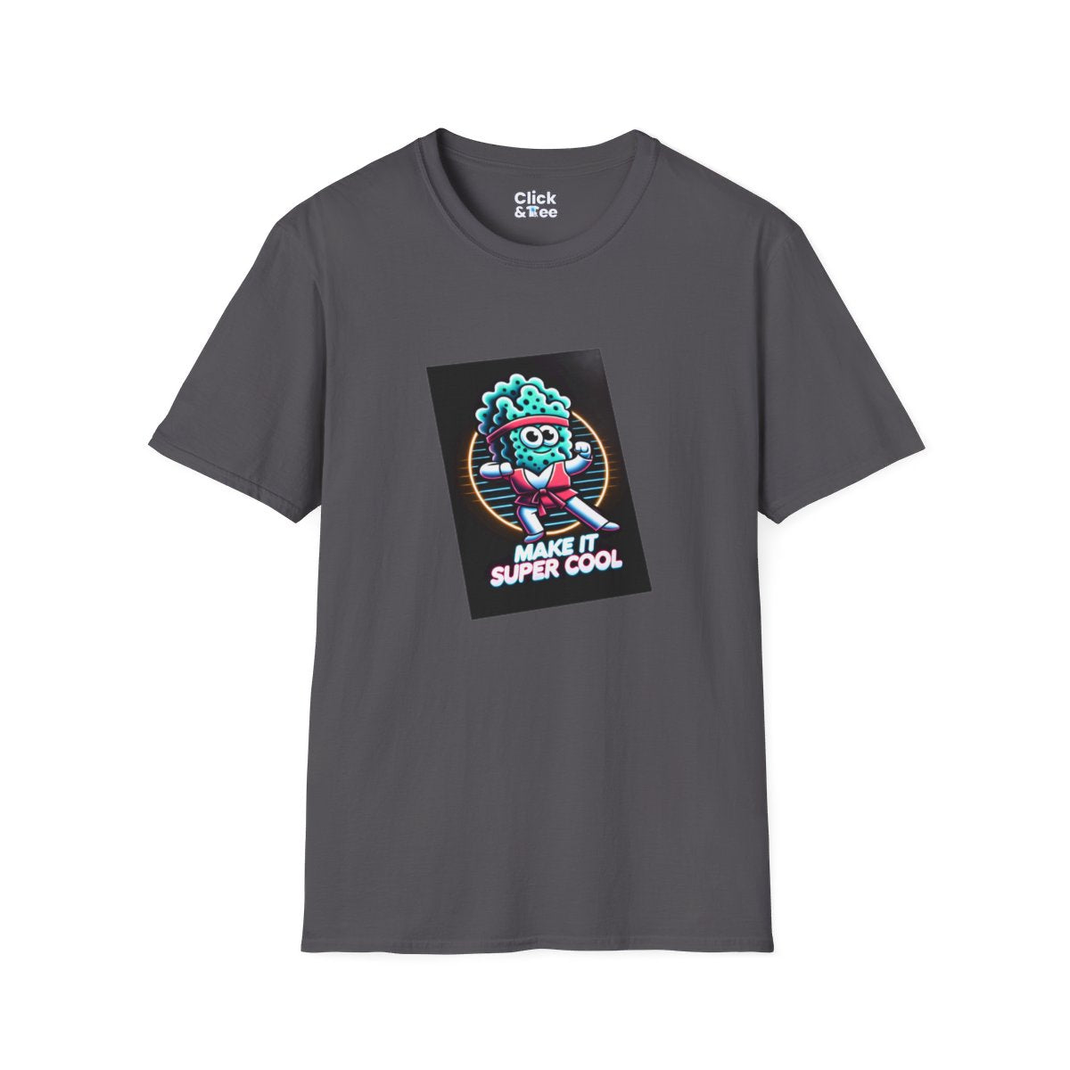 80s NeonSpongebob Unique T-Shirt Image 16