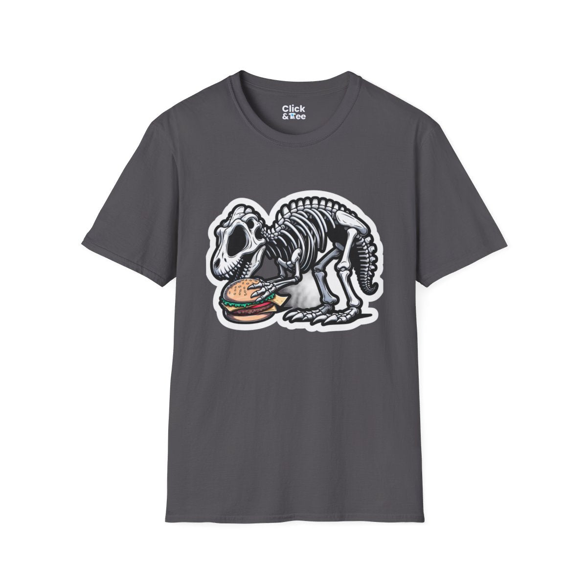 CartoonDinosaur skeleton Unique T-Shirt Image 16