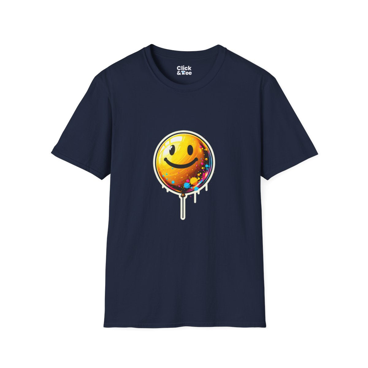 Color SplatterYellow Balloon Unique T-Shirt Image 18