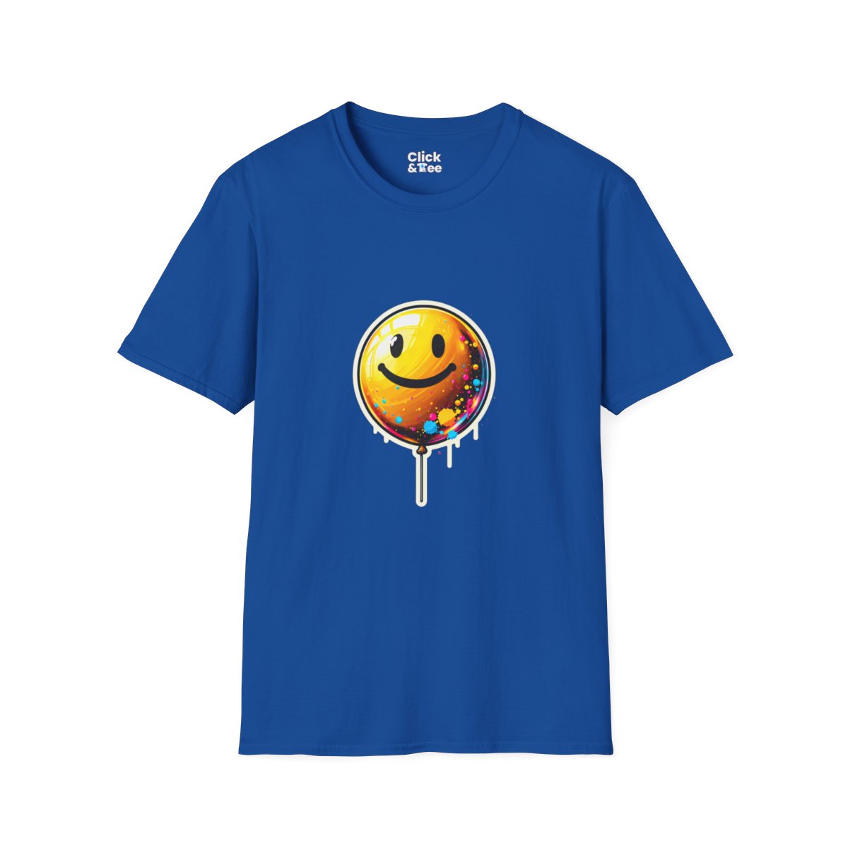 Color SplatterYellow Balloon Unique T-Shirt Image 17