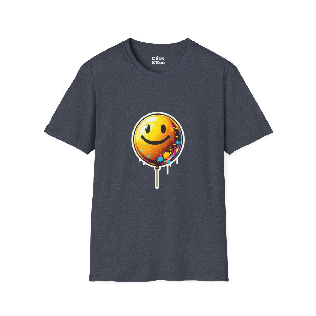 Color SplatterYellow Balloon Unique T-Shirt Image 19