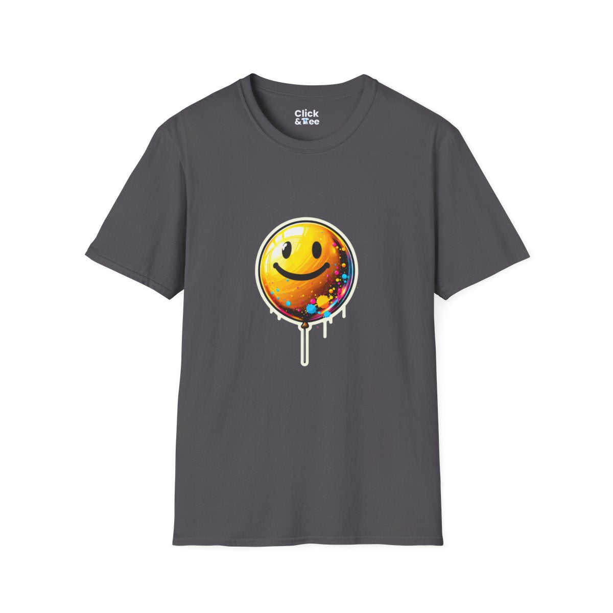 Color SplatterYellow Balloon Unique T-Shirt Image 16
