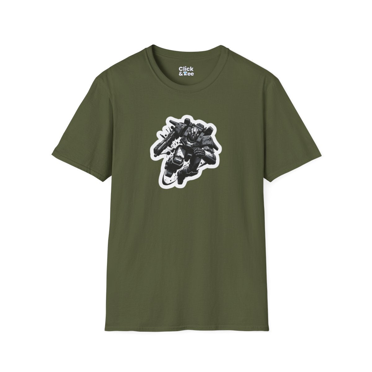 ComicMetal Mech-Warrior Unique T-Shirt Image 11