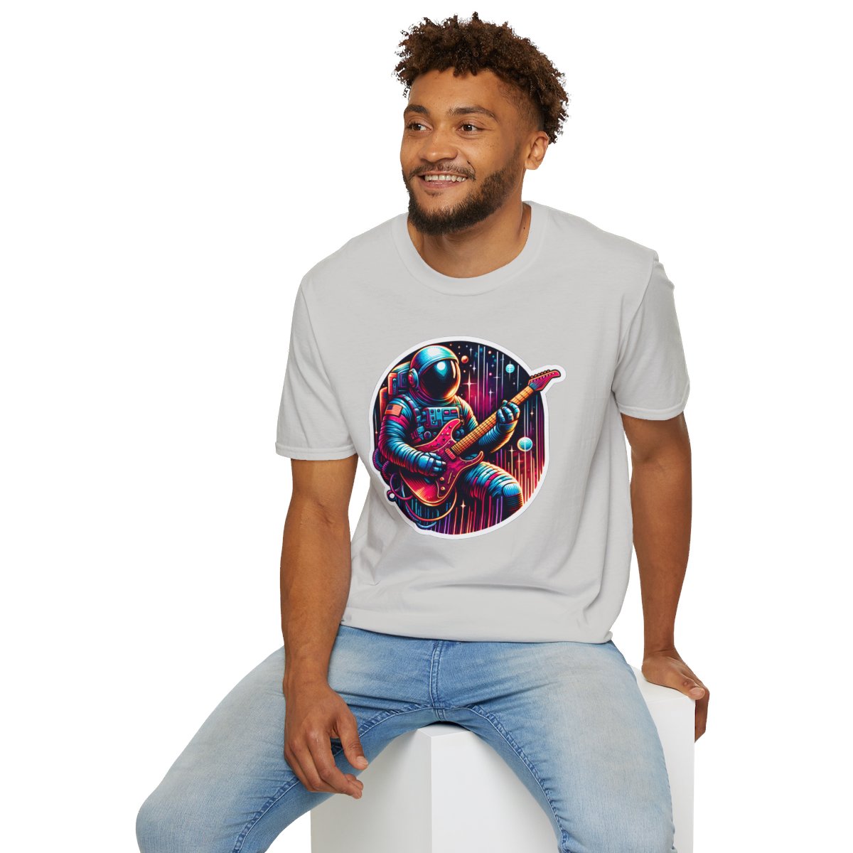 CyberpunkAstronaut Unique T-Shirt Image 7