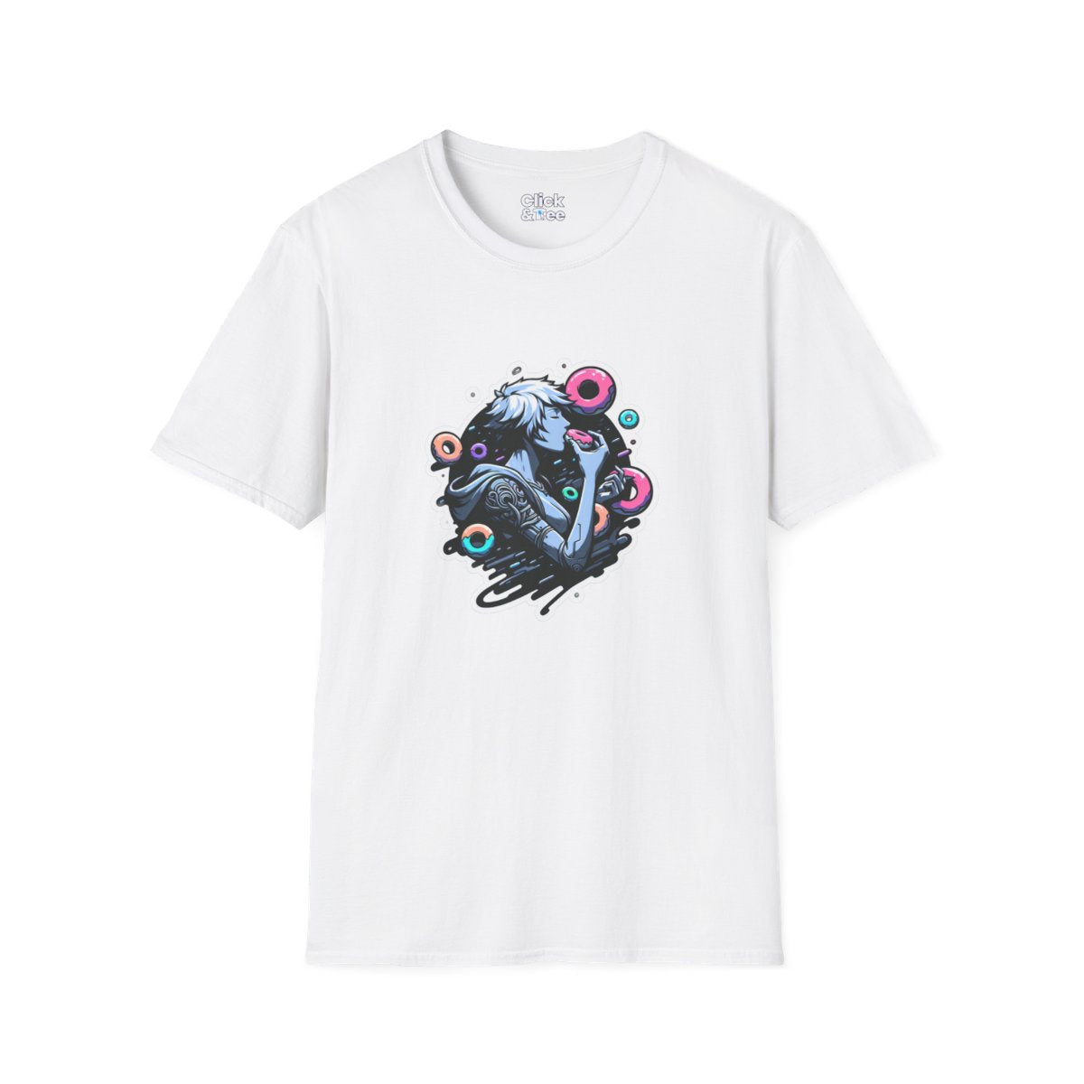 CyberpunkForgotten hero Tee Image 6