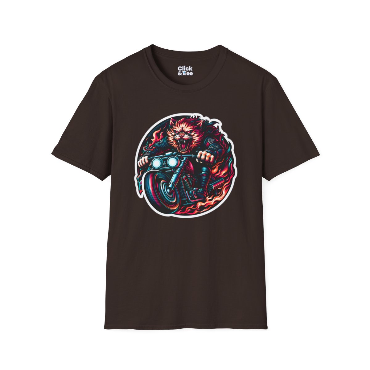 CyberpunkCat Unique T-Shirt Image 10