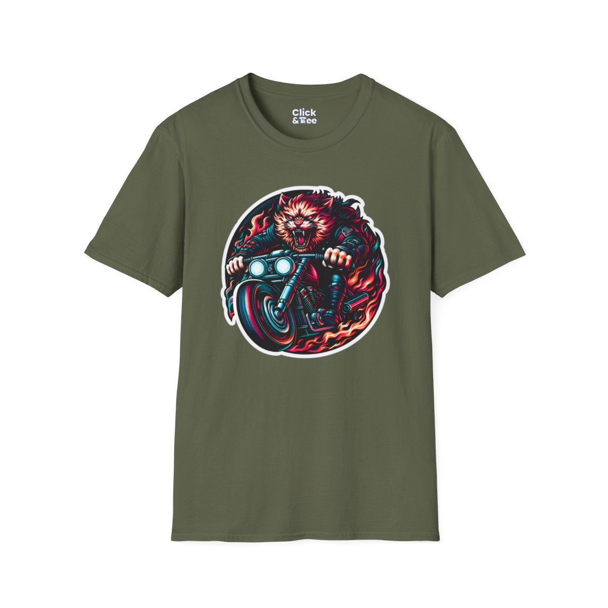 CyberpunkCat Unique T-Shirt Image 11