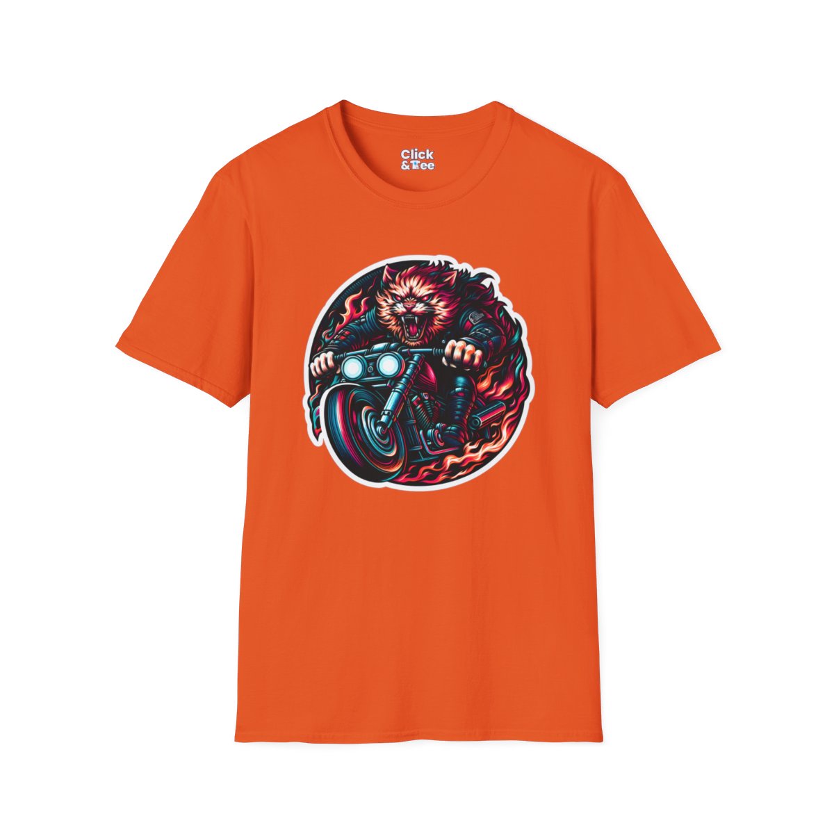 CyberpunkCat Unique T-Shirt Image 9