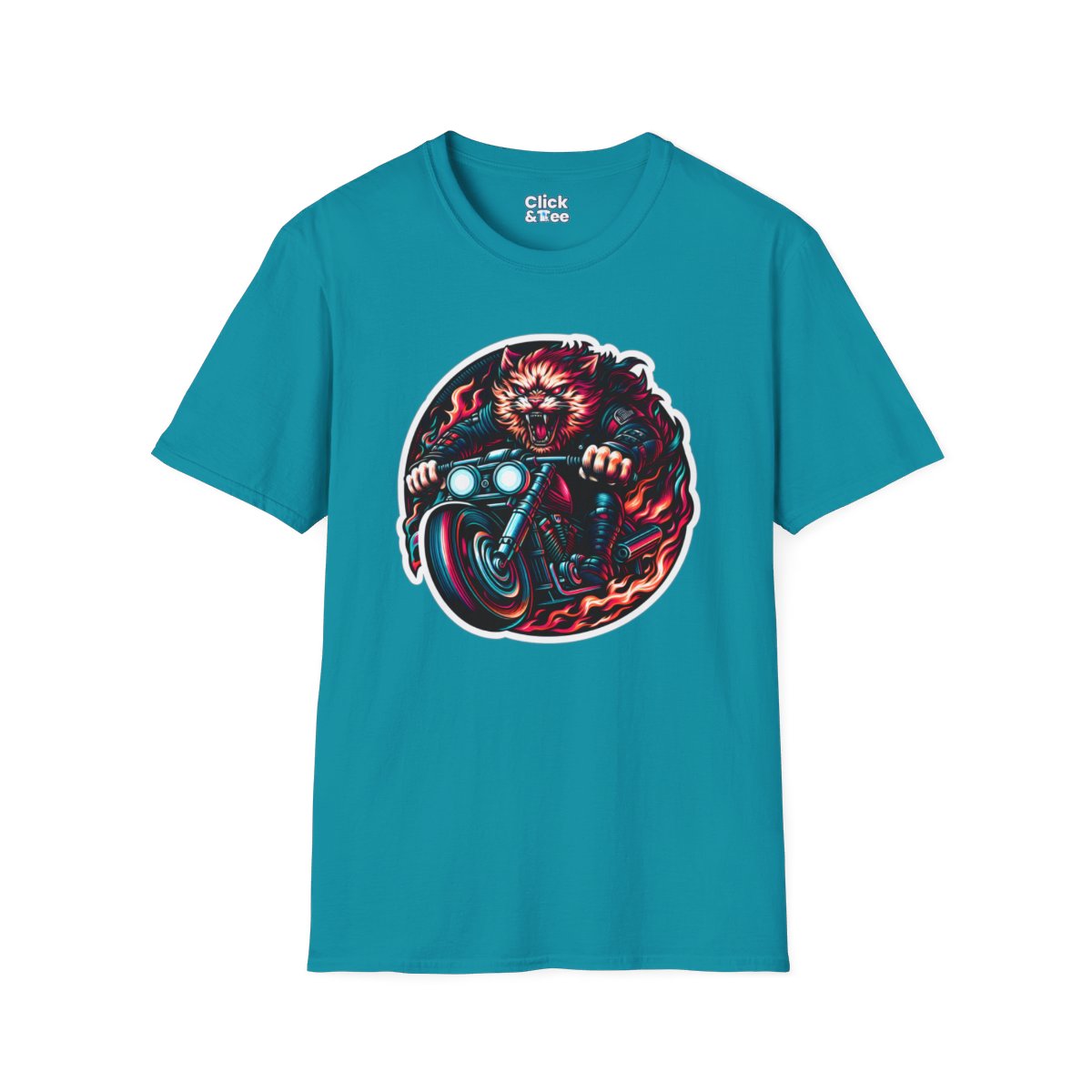 CyberpunkCat Unique T-Shirt Image 13