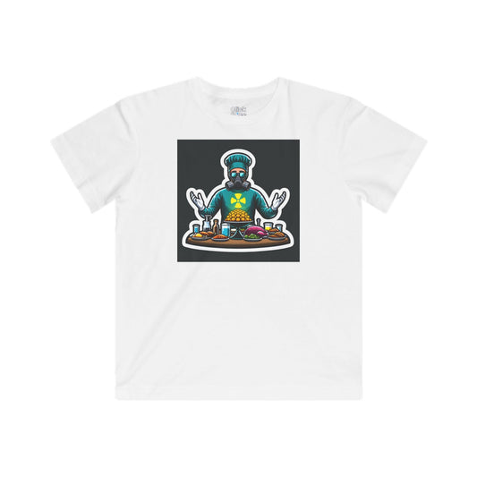 Kids 3D T-Shirt - Radioactive Surgeon Hosting a grand feast - 3D Style T-Shirt