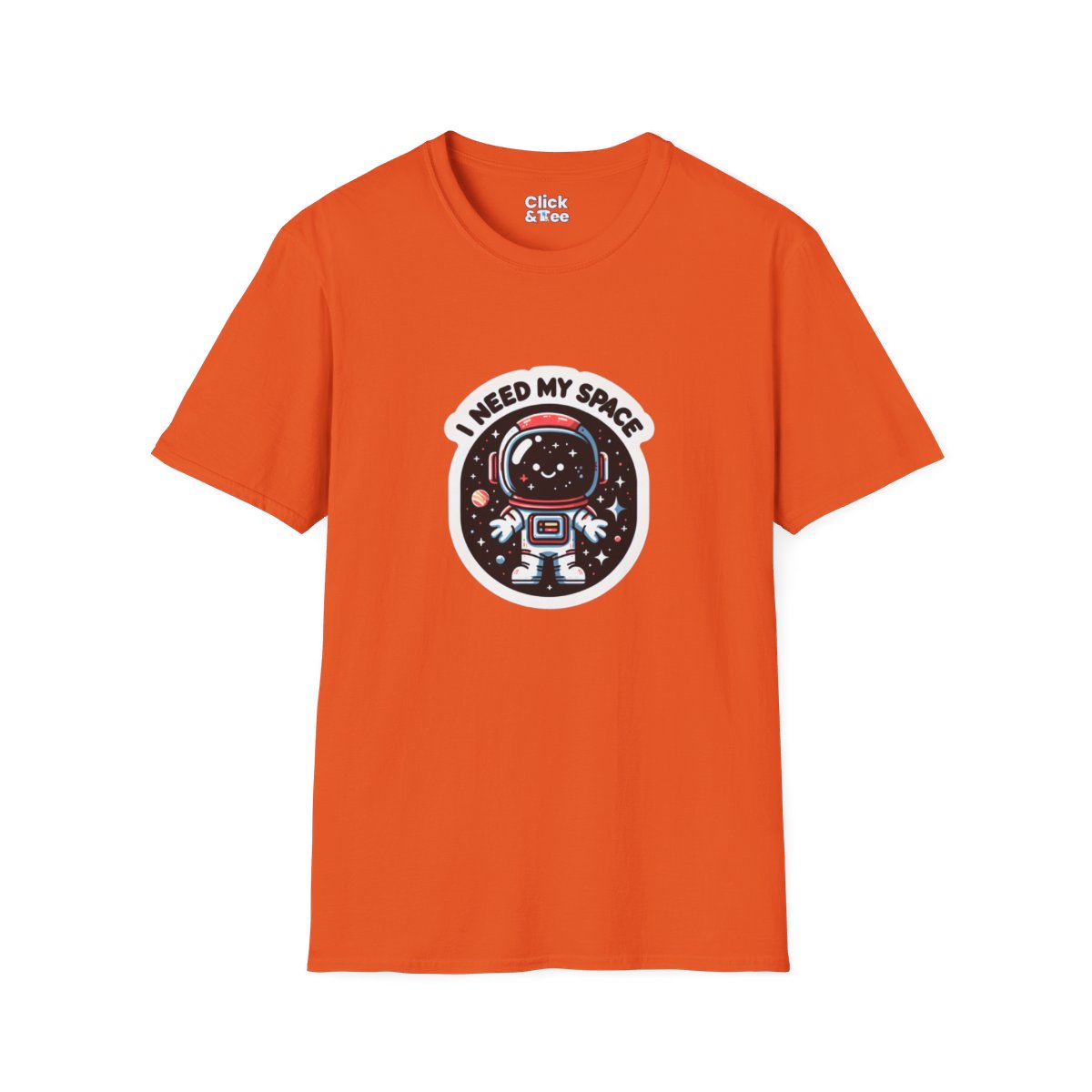 Digital ArtRetro Astronaut Unique T-Shirt Image 9