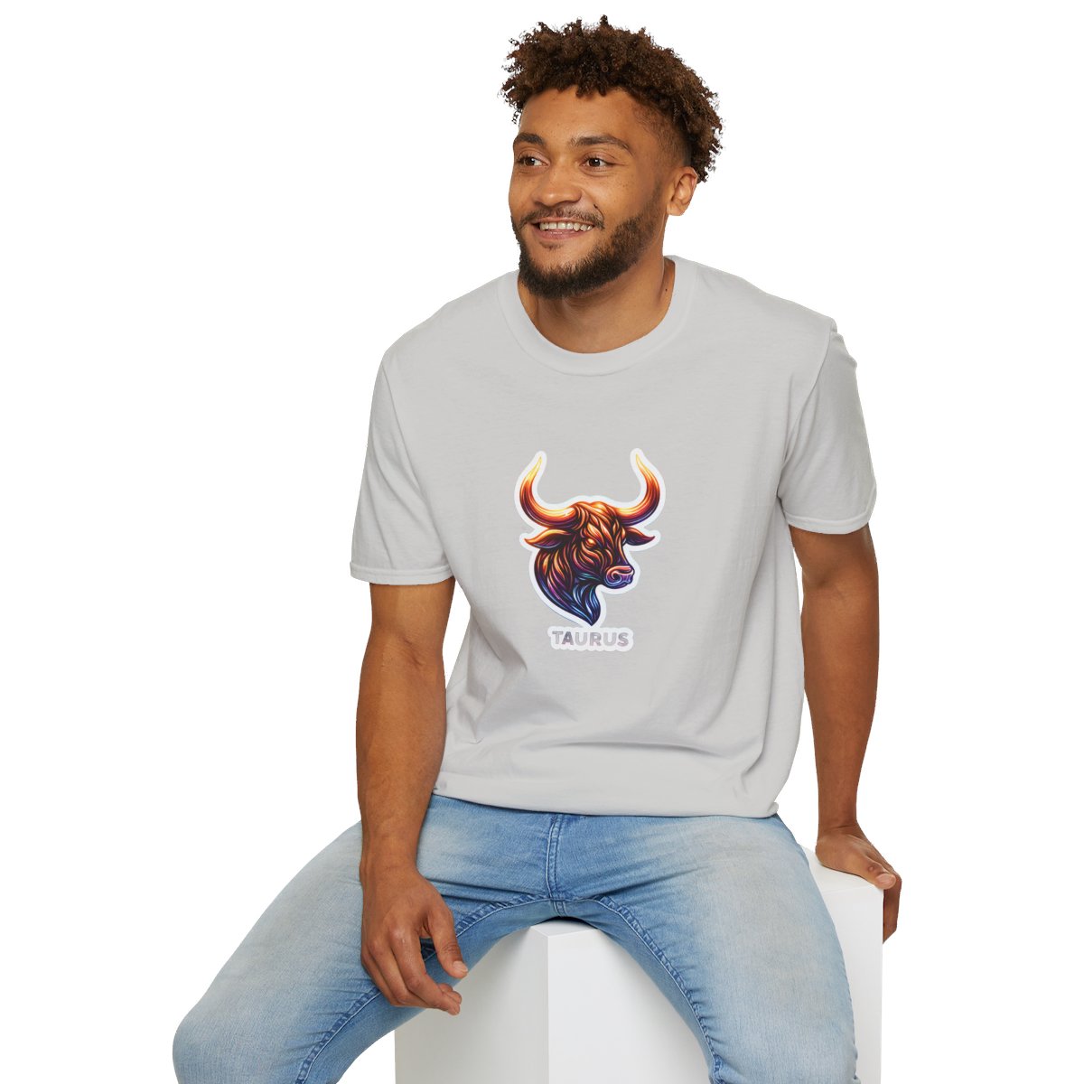 Digital ArtTaurus Zodiac Sign Unique T-Shirt Image 7