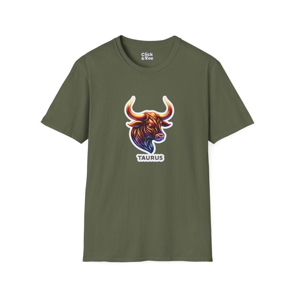 Digital ArtTaurus Zodiac Sign Unique T-Shirt Image 11