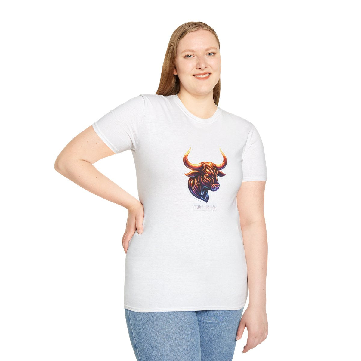 Digital ArtTaurus Zodiac Sign Unique T-Shirt  Image 2