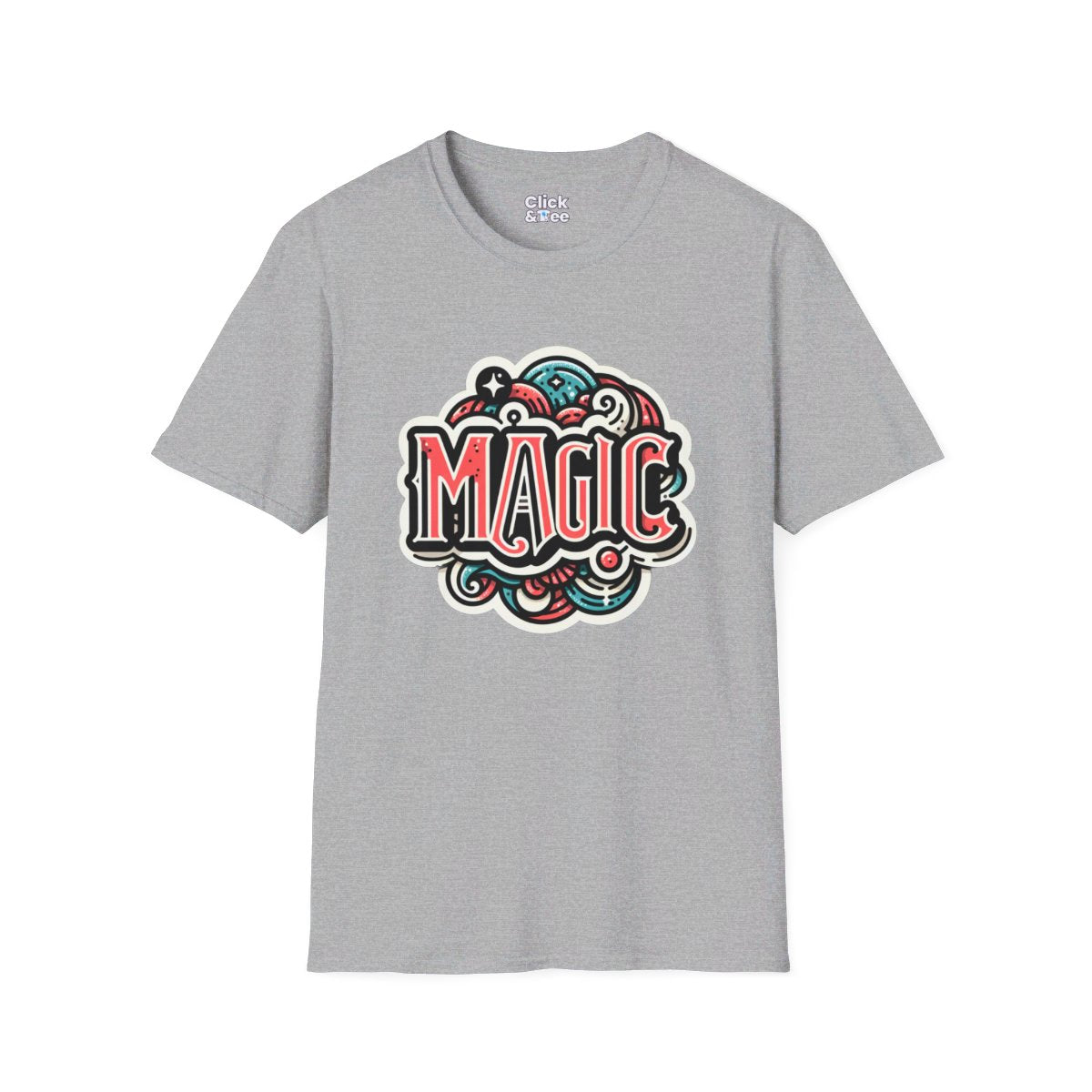 FantasyMagic Bubble Letters Unique T-Shirt  Image 2