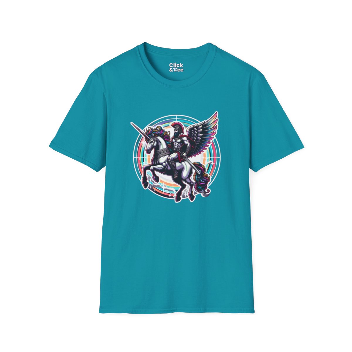 FuturisticGladiator Unique T-Shirt Image 13