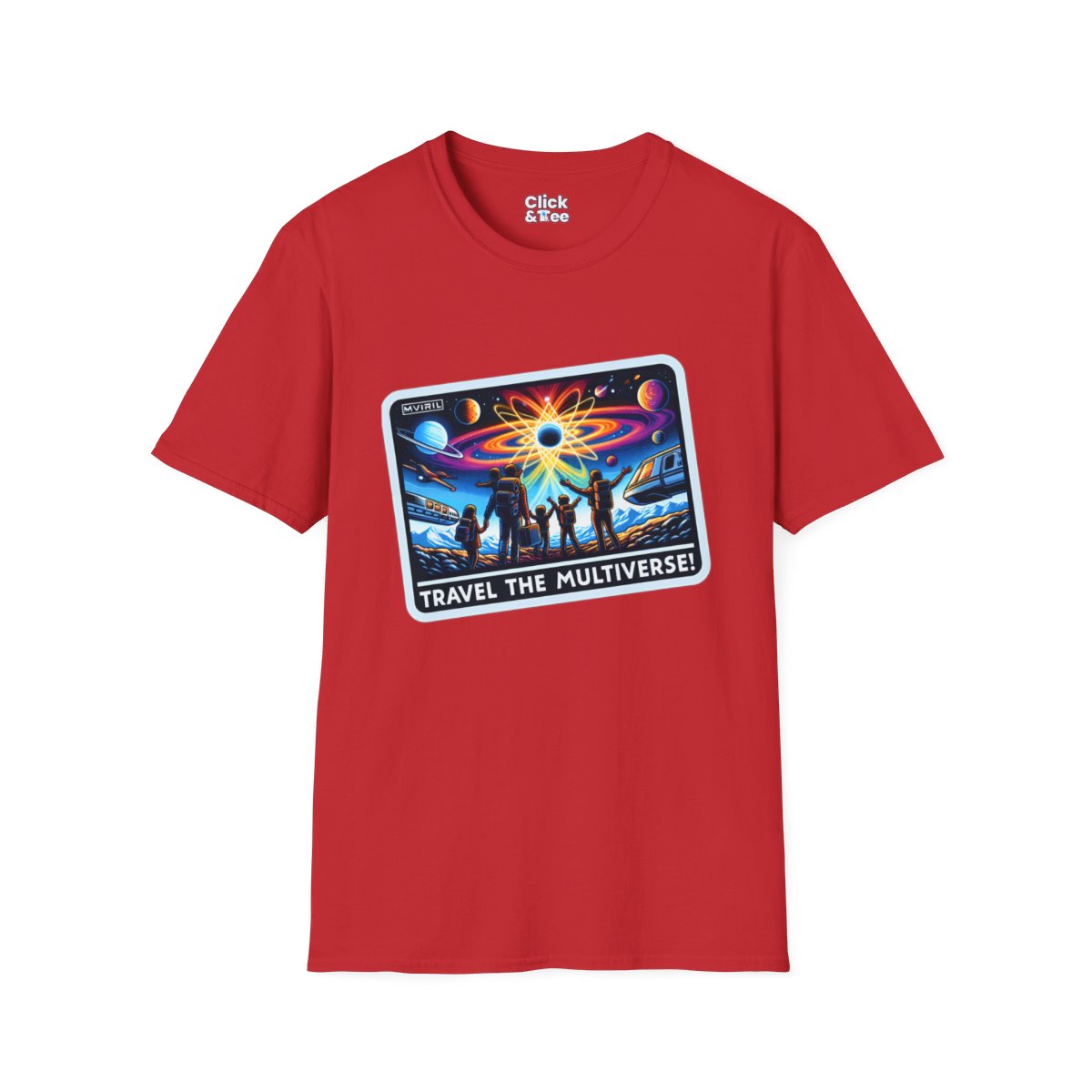 FuturisticTravel Advertisement  Unique T-Shirt Image 20