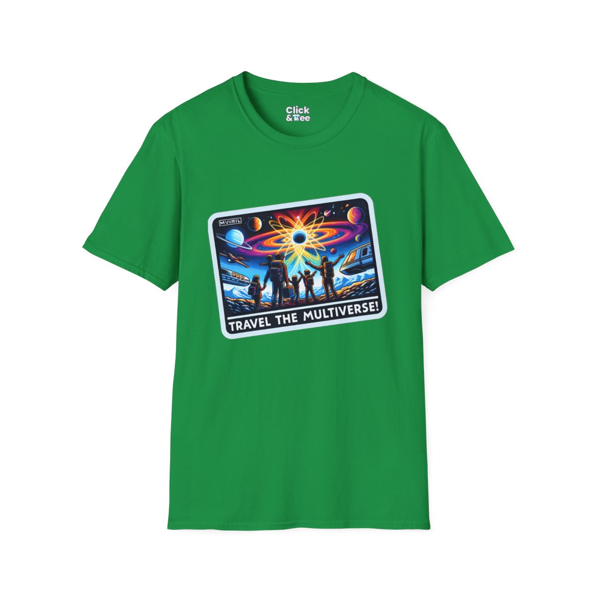 FuturisticTravel Advertisement  Unique T-Shirt Image 12